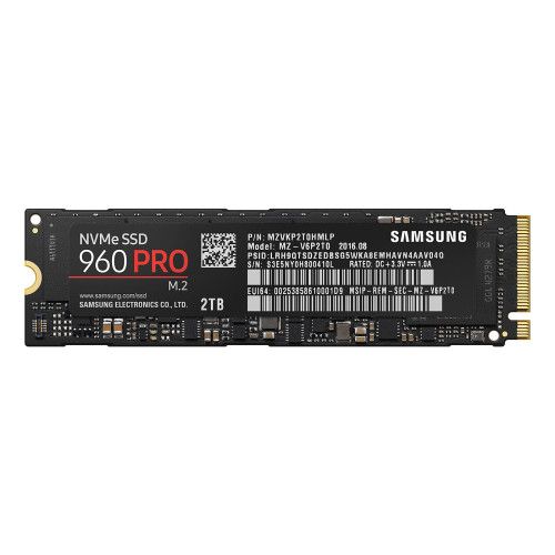 Samsung SSD 960 PRO M.2 PCIe NVMe 2 To
