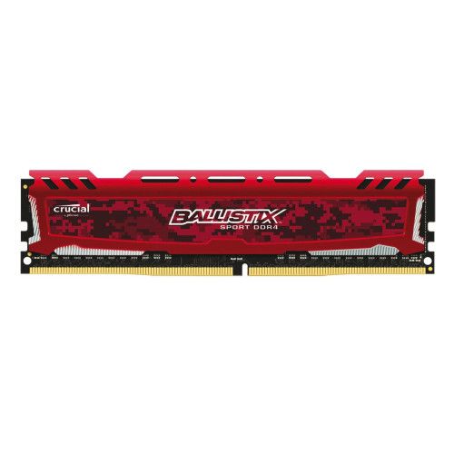Ballistix Sport 8 Go DDR4 2400 MHz CL16 SR - Rouge