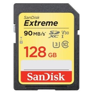 SanDisk SDXC Extreme UHS-1 U3 V30 128 Go