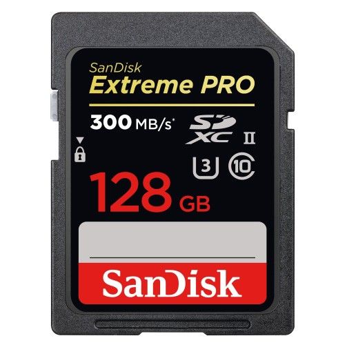 SanDisk SDXC Extreme PRO UHS-II U3 128 Go