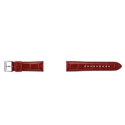 Samsung Bracelet Alligator Gear S3 Rouge