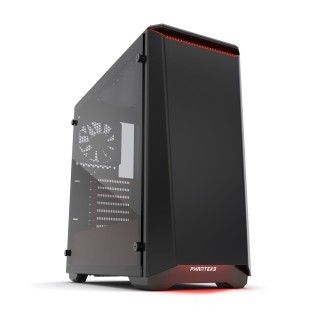 Phanteks Eclipse P400 Tempered Glass Special Edition Red (Noir/Rouge)