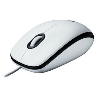 Logitech Mouse M100 Blanc