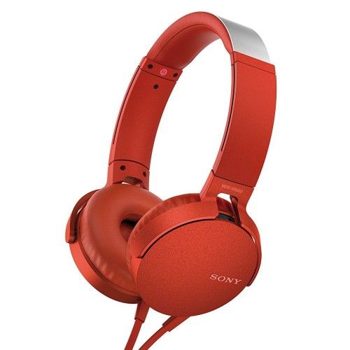 Sony MDR-XB550AP Rouge