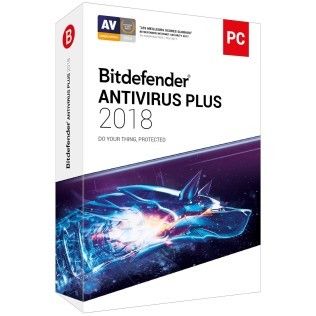 Bitdefender Antivirus Plus 2018 - 1 An 1 Poste