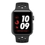 Apple Watch Nike+ Series 3 GPS Aluminium Gris Sport Anthracite/Noir 42 mm