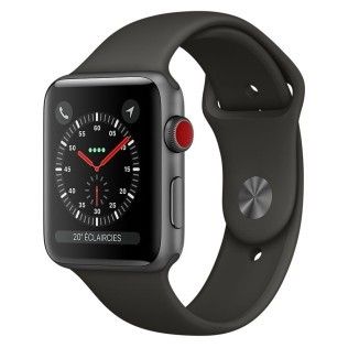 Apple Watch Series 3 GPS + Cellular Aluminium Gris Sport Gris 42 mm