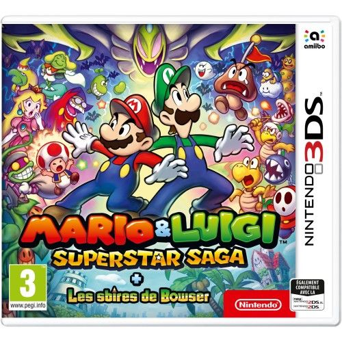Mario & Luigi : Superstar Saga + Les sbires de Bowser (Nintendo 3DS)