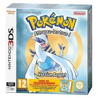 Pokemon Version Argent (Nintendo 3DS) - code de téléchargement