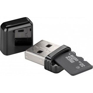 GOOBAY Nano lecteur de cartes sur USB 2.0