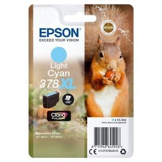 Epson Ecureuil Cyan Clair 378XL