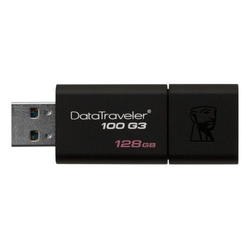 Achetez votre Kingston DataTraveler 100 G3 - clé USB - 128 Go au meilleur  prix du web – Rue Montgallet