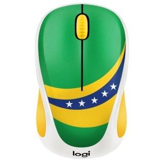 Logitech M238 Wireless Mouse Fan Collection Brésil