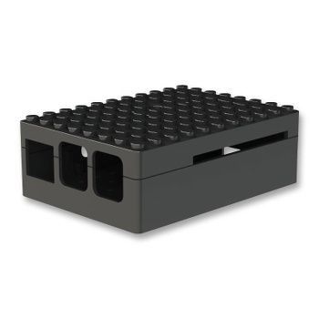 Multicomp Pi-Blox boitier pour Raspberry Pi 2 / Pi Model B+ (noir)