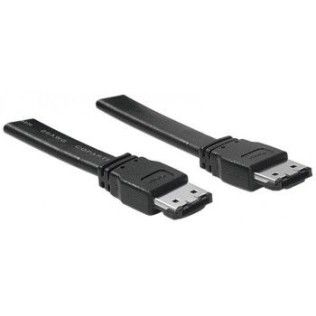 Câble e-SATA noir - 100 cm