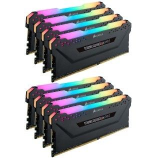 Corsair Vengeance RGB PRO Series 128 Go (8x16Go) DDR4 3200 MHz CL16 - CMW128GX4M8C3200C16