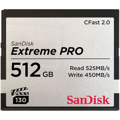 SanDisk Extreme Pro CompactFlash CFast 2.0 512 Go