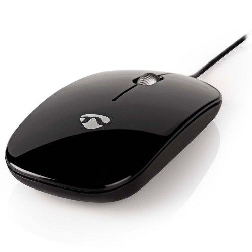 NEDIS Wired Optical Mouse Noir
