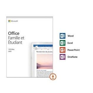 Microsoft Office Famille et Etudiant 2019 - 79G-05088