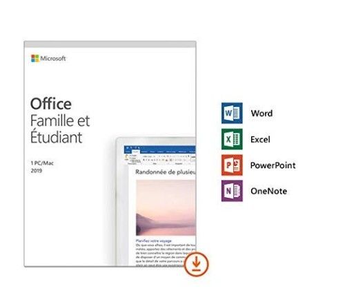 Microsoft Office Famille et Etudiant 2019 - 79G-05088