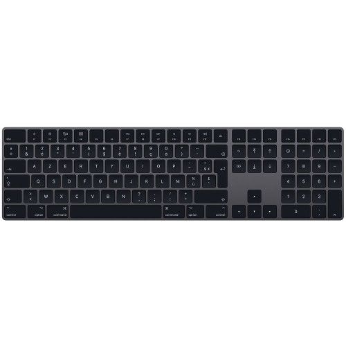Apple Magic Keyboard Pavé Numérique Gris Sidéral (FR)
