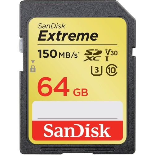 SanDisk SDXC Extreme UHS-I U3 64 Go