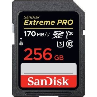 SanDisk SDXC Extreme PRO UHS-I U3 256 Go
