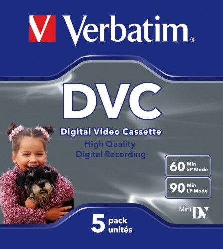 Verbatim Cassettes DV 60mn lot de 5 / MM-CASSETTES-47652