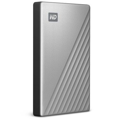 WD My Passport Ultra for Mac 2 To Argent (USB 3.0/USB-C)