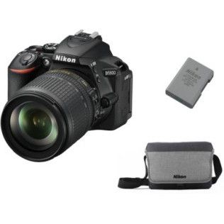 Appareil photo Reflex Nikon D5600 + 18-105 VR + 16Go + sac