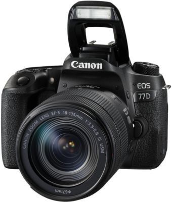 Appareil photo Reflex Canon EOS 77D + 18-135 IS USM