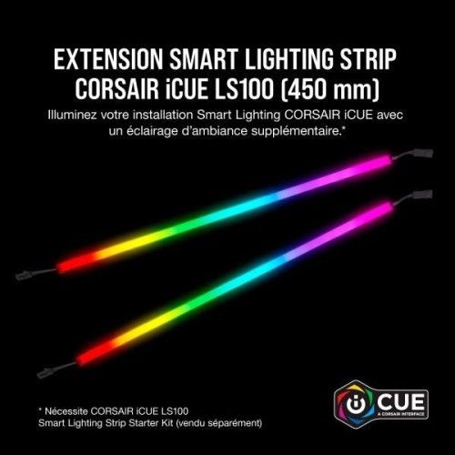Corsair iCUE LS100 Smart Lighting Strip Lot d'extension 450 mm