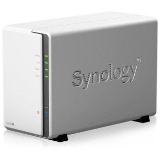 SYNOLOGY DS220j Boîtier NAS pour 2 DD 3.5/2.5p 1.4GHz Quado LAN GbE USB3