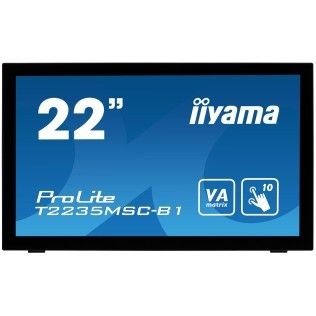 Iiyama 21.5" LED Tactile - ProLite T2235MSC-B1