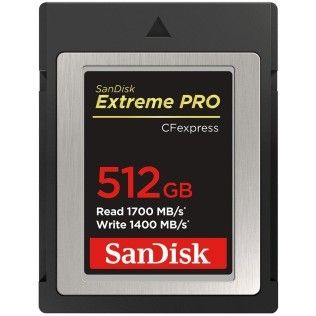 SanDisk Extreme Pro CFexpress Type B 512 Go
