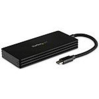 StarTech.com Boîtier externe robuste USB 3.1 pour SSD M.2 SATA avec câble USB-C - Aluminium