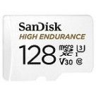 SanDisk High Endurance microSDXC UHS-I U3 V30 128 Go + Adaptateur SD