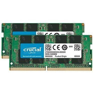 Crucial SO-DIMM DDR4 64 Go (2x32Go) 3200 MHz CL22 DR X8