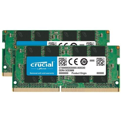 Crucial SO-DIMM DDR4 64 Go (2x32Go) 2666 MHz CL22 DR X8
