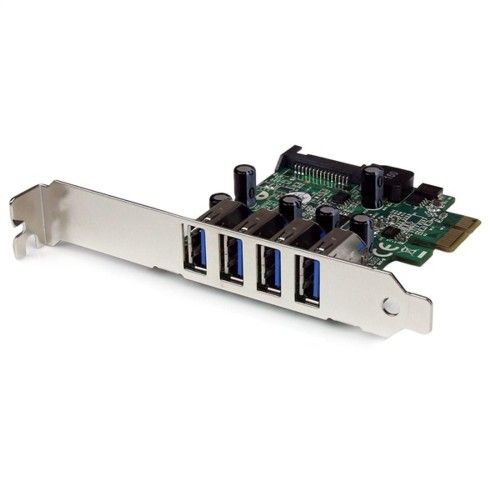 StarTech.com Carte contrôleur PCI-E LP (4 ports USB 3.0)