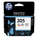 HP 305 Cyan, Magenta, Jaune (3YM60AE)