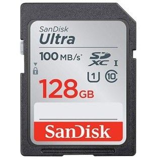 SanDisk Ultra SDXC UHS-I U1 128 Go (SDSDUNR-128G-GN3IN)