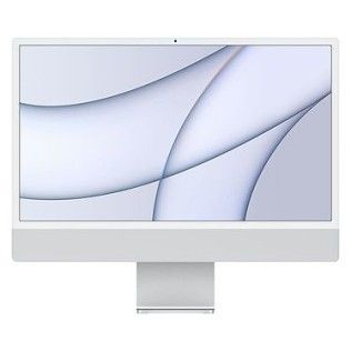 Apple iMac (2021) 24" 256 Go Argent (MGTF3FN/A-M1-8/8-MKPN)