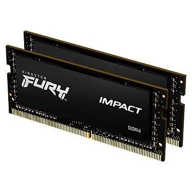 Kingston FURY Impact SO-DIMM 32 Go (2x16Go) DDR4 3200 MHz CL20 - KF432S20IBK2/32