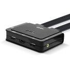 Lindy Switch KVM HDMI / USB-C / USB 2.0 / Audio (2 ports)