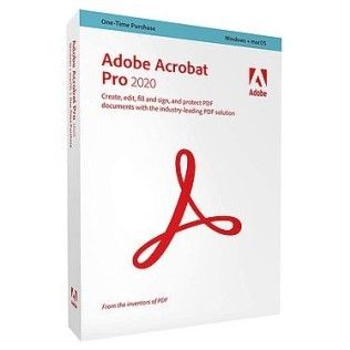 Adobe Acrobat Pro 2020 - 1 utilisateur - Version boîte