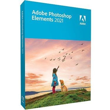 Adobe Photoshop Elements 2021 - Licence perpétuelle - 1 utilisateur - Version boîte