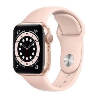 Apple Watch Series 6 GPS Aluminium Gold Bracelet Sport Pink Sand 40 mm