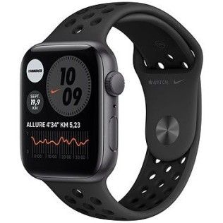 Apple Watch Nike SE GPS Space Gray Aluminium Bracelet Sport Anthracite Black 44 mm