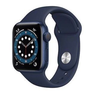Apple Watch Series 6 GPS Aluminium Blue Bracelet Sport Deep Navy 40 mm